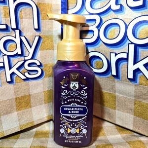 Sugar PLUM Rose Foaming Handsoap + BBW Small Tote Bag